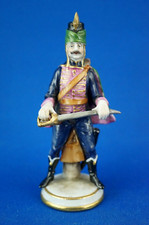 Escultura de fábrica real Ferdinandea Ginori porcelana soldado hussaro 19º Itália comprar usado  Enviando para Brazil