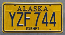 Alaska license plate for sale  Moseley