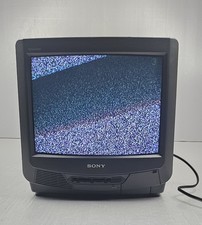 Usado, Sony Trinitron KV-13M40 CRT TV 13" Vintage Retro Gaming Testado Funciona Sem Controle Remoto comprar usado  Enviando para Brazil