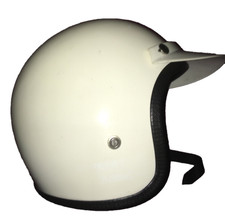 Motorradhelm halbschale weiß gebraucht kaufen  Zierenberg