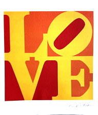 Robert indiana litografia usato  Roma