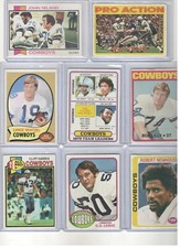LOTE DE CARTÕES VINTAGE DALLAS COWBOYS ANOS 1960 ANOS 70 STAUBACH, DORSETT + comprar usado  Enviando para Brazil