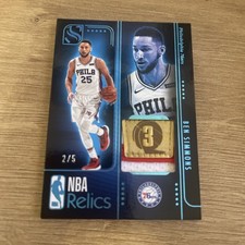 2024-25 Panini Silhouette NBA Relics Ben Simmons /5 (2/5) Champ Patch comprar usado  Enviando para Brazil