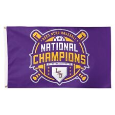 Bandeira/bandeira 2023 LSU Tigers 3x5 pés College NCAA College World Series campeã comprar usado  Enviando para Brazil