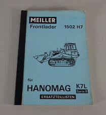 Teilekatalog meiller frontlade gebraucht kaufen  Jever