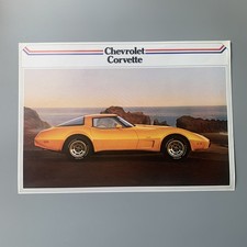 Chevrolet corvette photo for sale Chevrolet corvette photo for sale  LEAMINGTON SPA