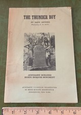 Usado, THE THUNDER BOY Aren Akweks Akwesasne Mohawks PANFLETO História da Índia Iroquesa comprar usado  Enviando para Brazil