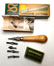 Vintage speedball linoleum for sale  Marengo