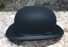 Black bowler hat for sale  DALBEATTIE
