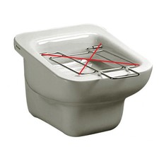 Lavabo vidoir porcelaine d'occasion  Saint-Jean-de-Boiseau