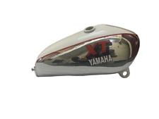 Yamaha XT TT 500 tanque de gasolina pintado blanco y cromo (acero) 1U6, 1977/... comprar usado  Enviando para Brazil