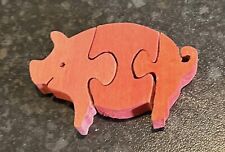 Wooden pig piece for sale  CAMBRIDGE