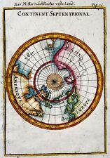 Mapa Mundial Del Hemisferio Norte, Ártico, Mallet, A Mano Coloreado comprar usado Mapa Mundial Del Hemisferio Norte, Ártico, Mallet, A Mano Coloreado comprar usado  Enviando para Brazil
