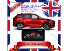 Mazda map latest for sale  UK