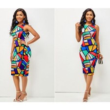 Sleeveless geometric print for sale  Port Saint Lucie