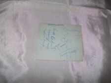 Signed autograph book for sale  HULL