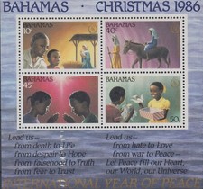 Bahamas 1986 noël d'occasion  Reims