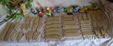 Motor Thomas the Tank + Juego de tren Brio 11 con 52 vías de madera y accesorios segunda mano  Embacar hacia Mexico