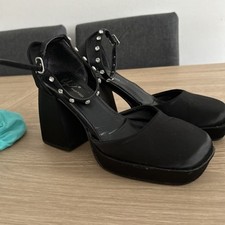 Black satin diamantie for sale  GREENFORD