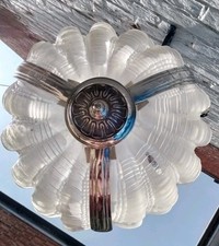 Art deco frosted for sale  LEIGHTON BUZZARD