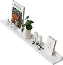 Używany, Półka z drewna dębowego biała 90x10 cm deska ścienna wysoka jakość na sprzedaż Używany, Półka z drewna dębowego biała 90x10 cm deska ścienna wysoka jakość na sprzedaż  PL