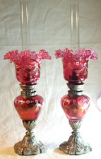 Paire lampes pétrole d'occasion  Versailles