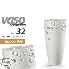 Vaso ceramica bianco usato  Andria