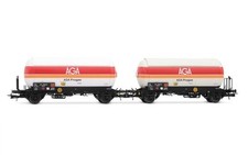 Jouef 2-teiliges Set zweiachsiger Gaskesselwagen SNCF AGA Progas Ep. IV HJ6289, usado comprar usado  Enviando para Brazil