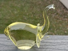 Vidro artístico tcheco Zelezny Brod Sklo citrino amarelo elefante comprar usado Vidro artístico tcheco Zelezny Brod Sklo citrino amarelo elefante comprar usado  Enviando para Brazil