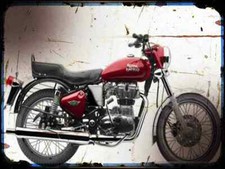 Metal sign motorbike for sale  UK