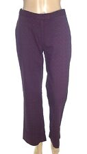 Pantaloni donna viola usato  Sacile