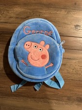 Mochila de pelúcia Peppa Pig 9 polegadas George nova sem etiquetas comprar usado  Enviando para Brazil