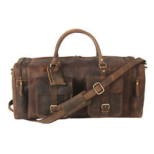 Handmade leather duffel for sale  Batavia