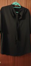Bluse kurzarm schwarz gebraucht kaufen  Uffing