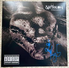 Satyricon **ASSINADO À MÃO** Foto de vulcão 12x12 ~ AUTOGRAFADO por Satyr comprar usado  Enviando para Brazil
