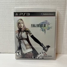 Final Fantasy XIII (Sony PlayStation 3, 2010) disco limpo completo na caixa comprar usado  Enviando para Brazil