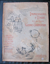 Partition impression italie d'occasion  Aurillac