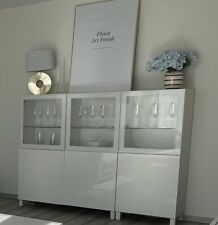 Vitrine weiß hochglanz gebraucht kaufen  Remscheid