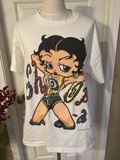 Usado, Camisa masculina vintage Betty Boop Shoop Salt N Pepa tamanho XL muito boa! comprar usado  Enviando para Brazil
