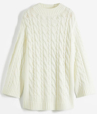 Versized pullover zopfmuster gebraucht kaufen  Deutschland