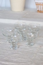 Vintage water glasses d'occasion  Expédié en Belgium