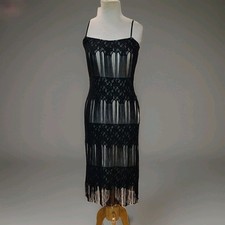 Casadei fringe black for sale  Fair Oaks