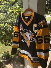 Camiseta Pittsburgh Penguins Mitchell & Ness autêntica 1991-92 NHL | Tamanho: médio   comprar usado  Enviando para Brazil