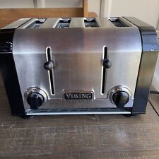 Tostadora profesional Viking de 4 rebanadas de acero inoxidable modelo VT401 segunda mano  Embacar hacia Mexico