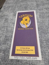 CAROLINA BREWING CO ARTESANATO MICRO CERVEJA PUBLICIDADE NC comprar usado  Enviando para Brazil