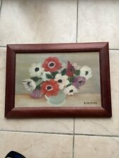 Peinture .huile encadrée d'occasion  Troyes