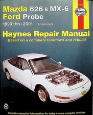 Manual de reparo - Mazda 626 93-01 | Mazda MX-6 93-97 | Ford Probe 93-97 comprar usado  Enviando para Brazil