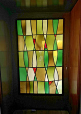 Bleiglas buntglas schiebetür gebraucht kaufen  Bendorf