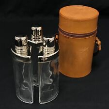 Triple hip flask for sale  ROMFORD