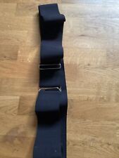 Adjustable black elasticated for sale  LUTON